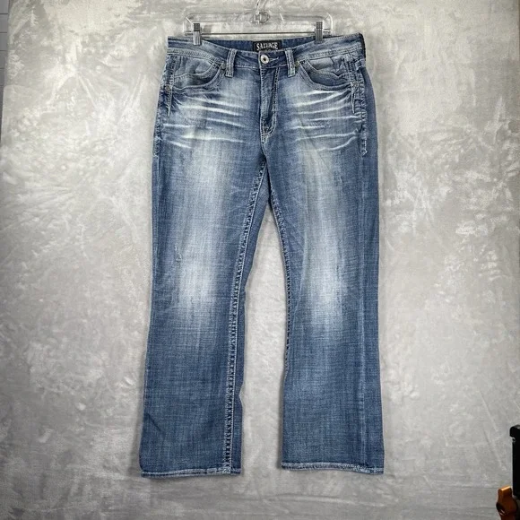 Salvage Jeans Salvage Jeans Mens 34x29 Mayhem Bootcut Regular